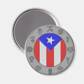 Taino Wheel Magneet (Voorkant / Achterkant)