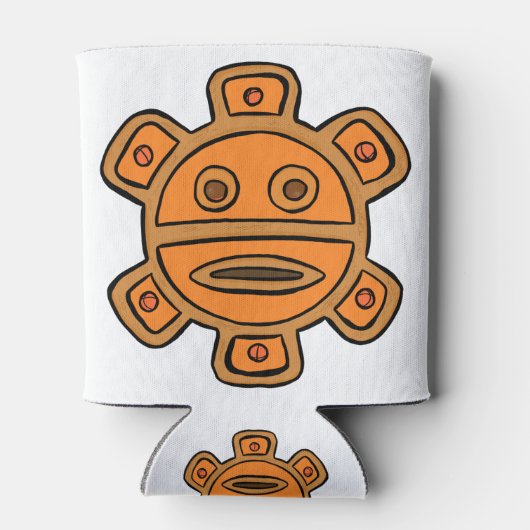 Taino zon blikjeskoeler (Achterkant)