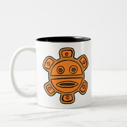 Taino-zon Tweekleurige Koffiemok (Links)