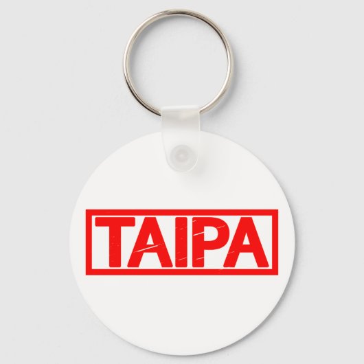 Taipa Stamp Sleutelhanger (Voorkant)