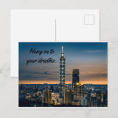 Taipei 101 briefkaart (Voorkant / Achterkant)
