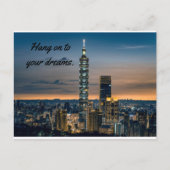 Taipei 101 briefkaart (Voorkant)