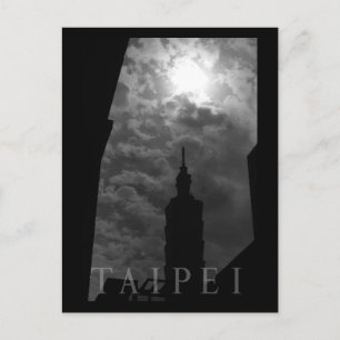 Taipei 101 Building, Taipei, Taiwan Briefkaart
