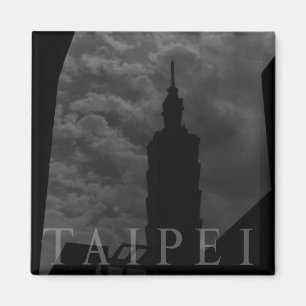 Taipei 101 Building, Taipei, Taiwan Magneet