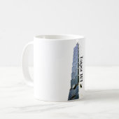 Taipei 101 Building Travel Souvenir Koffiemok (Voorkant links)