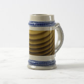 Taipei 101 Damper Grey/Blue 22 oz Stein Bierpul (Voorkant rechts)