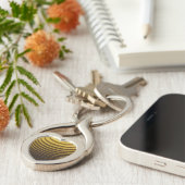 Taipei 101 Damper Heart Keychain (Zijkant)