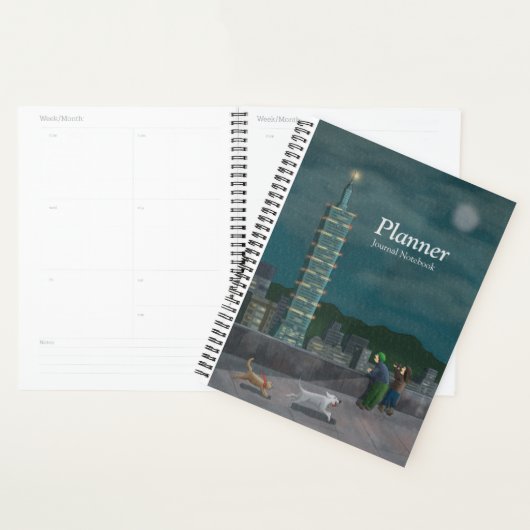 Taipei 101 Illustratieplanner Planner (Display)