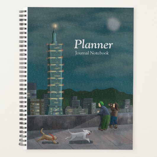 Taipei 101 Illustratieplanner Planner (Voorkant)