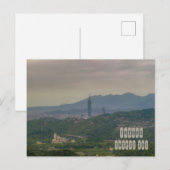 Taipei 101 in Taiwan Briefkaart (Voorkant / Achterkant)