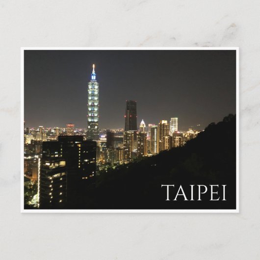 taipei 101 taiwan briefkaart (Voorkant)