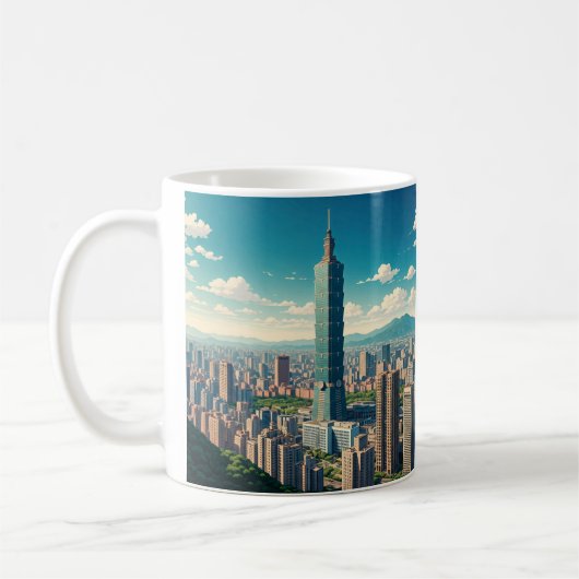 Taipei 101 Taiwan Koffiemok (Links)