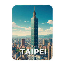 Taipei 101 Taiwan Magneet