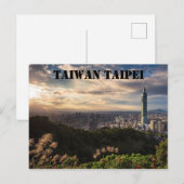 taipei briefkaart (Voorkant / Achterkant)