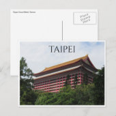 taipei grand hotel briefkaart (Voorkant / Achterkant)