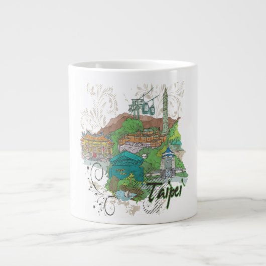 Taipei Grote Koffiekop (Voorkant)