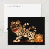 Taipei Lantern Festival 2012, Taiwan Briefkaart (Voorkant / Achterkant)