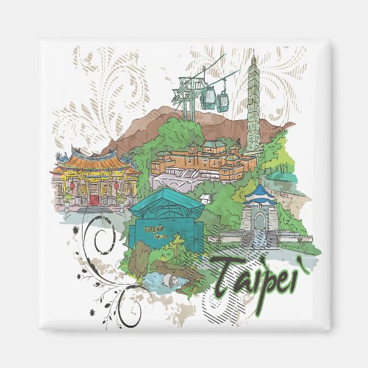Taipei Magneet (Voorkant)