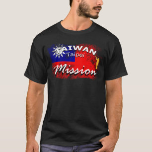 Taipei Mormon LDS Mission Missionary T-shirt
