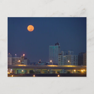 Taipei Night Moon Briefkaart