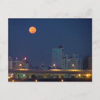 Taipei Night Moon Briefkaart