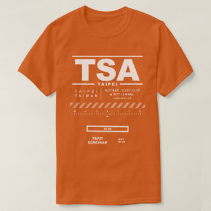 Taipei Songshan Airport TSA T-shirt