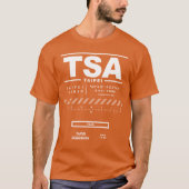 Taipei Songshan Airport TSA T-shirt (Voorkant)