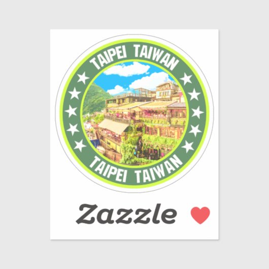 Taipei Sticker (Vel)