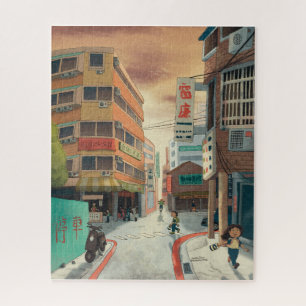 Taipei Sunlight Street Puzzle Jigsaw Legpuzzel