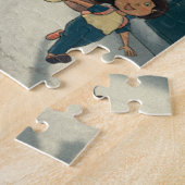 Taipei Sunlight Street Puzzle Jigsaw Legpuzzel (Zijkant)