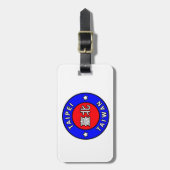 Taipei Taiwan Bagagelabel (Voorkant verticaal)