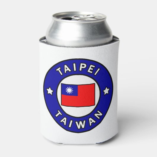 Taipei Taiwan Blikjeskoeler (Blikje Voorkant)
