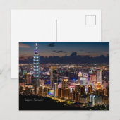 Taipei, Taiwan Briefkaart (Voorkant / Achterkant)