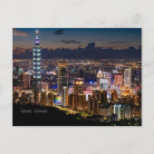 Taipei, Taiwan Briefkaart (Voorkant)