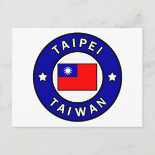 Taipei Taiwan Briefkaart