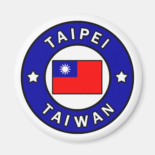 Taipei Taiwan Magneet (Voorkant)