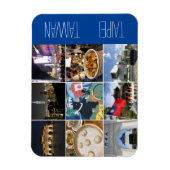 taipei taiwan magneet (Verticaal)