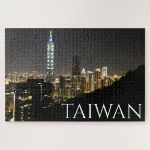 taipei taiwan nachten legpuzzel