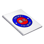 Taipei Taiwan Notitieboek (Rechterzijde)