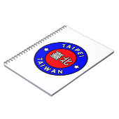 Taipei Taiwan Notitieboek (Linkerzijde)