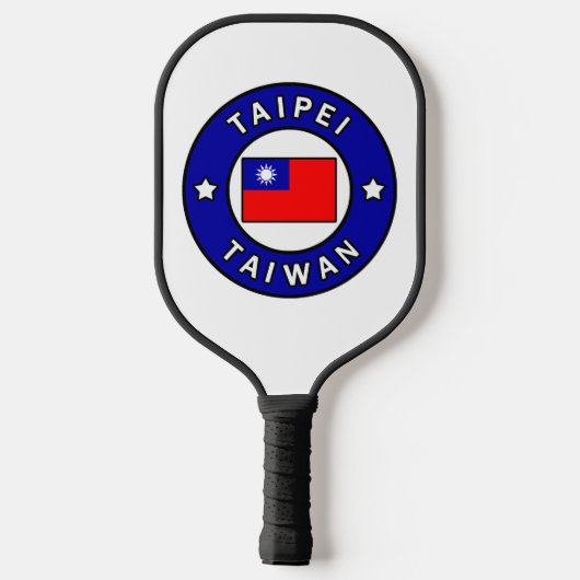 Taipei Taiwan Pickleball Paddle (Achterkant)