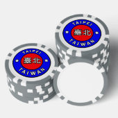 Taipei Taiwan Pokerchips (Opstapeling)