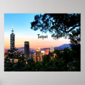 Taipei, Taiwan Poster (Voorkant)