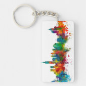 Taipei Taiwan Skyline Sleutelhanger (Voorkant)