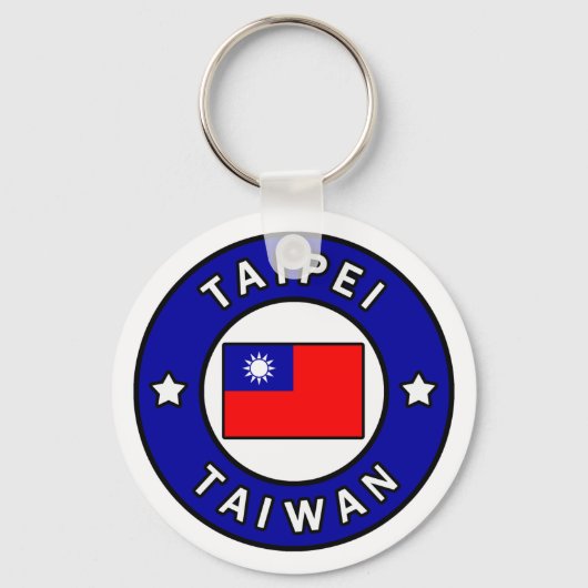 Taipei Taiwan Sleutelhanger (Voorkant)