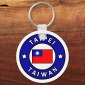 Taipei Taiwan Sleutelhanger (Voorkant)