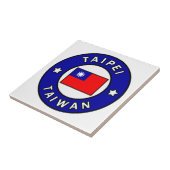 Taipei Taiwan Tegeltje (Zijkant)