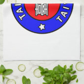 Taipei Taiwan Theedoek (Gevouwen)