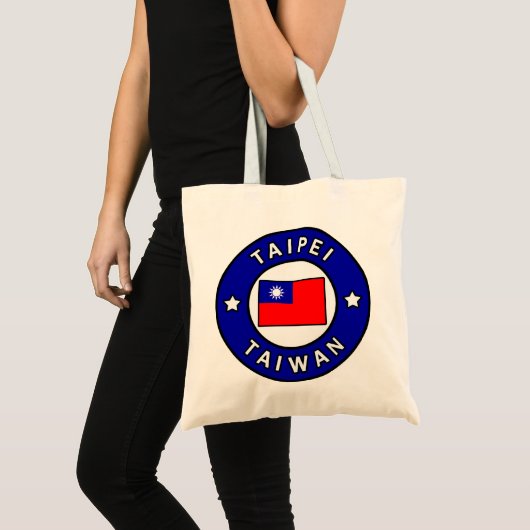 Taipei Taiwan Tote Bag (Voorkant (product))
