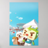 Taipei Ximen Red House: Iron T. & Smile Pup Poster (Voorkant)